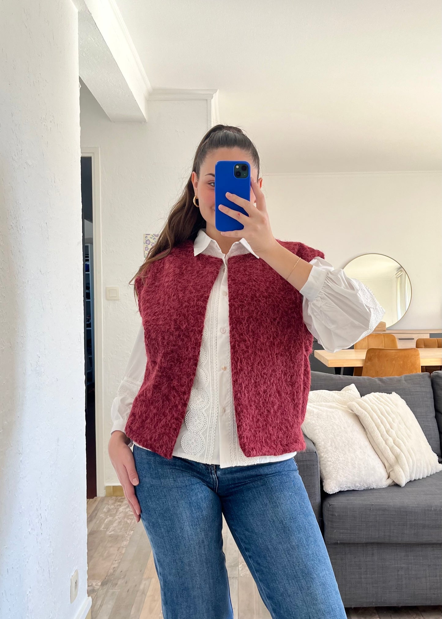 Veste AUSTRALIE bordeaux