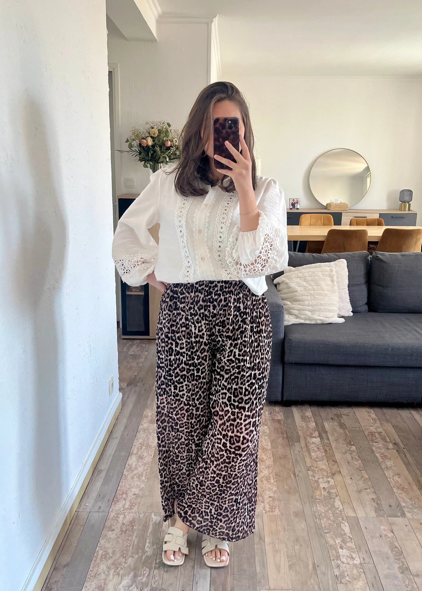 Pantalon BRÉSIL léopard Perlannie