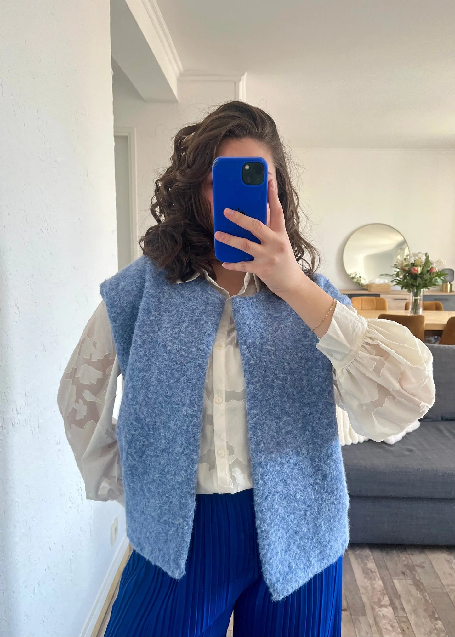 Veste AUSTRALIE bleu clair Perlannie