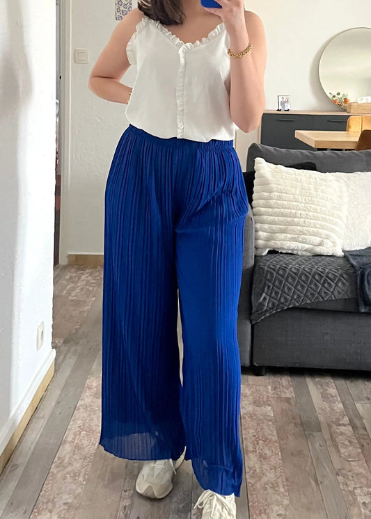 Pantalon BRÉSIL bleu roi Perlannie