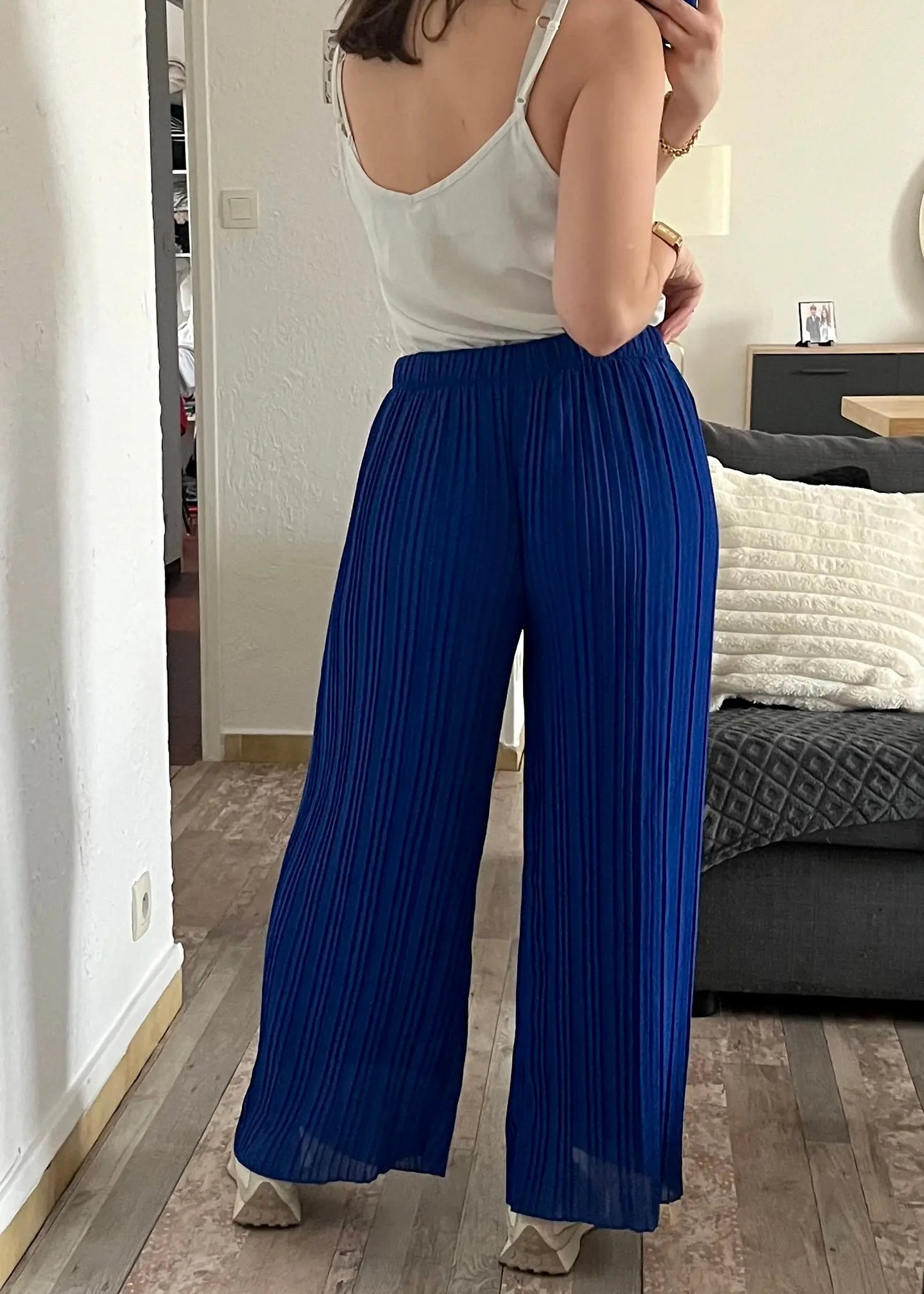 Pantalon BRÉSIL bleu roi Perlannie