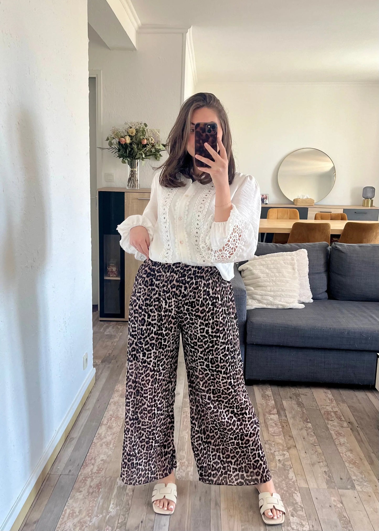 Pantalon BRÉSIL léopard Perlannie
