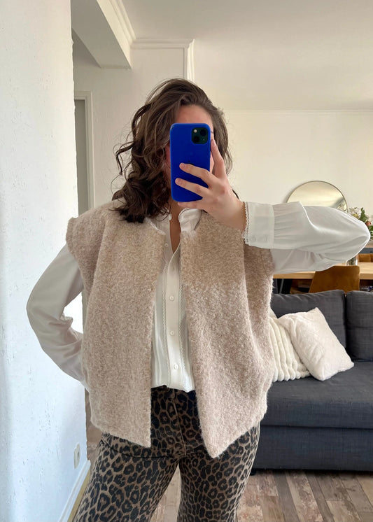 Veste AUSTRALIE beige Perlannie